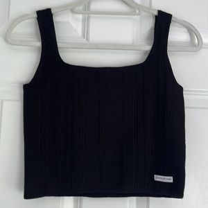 Cropped tank top